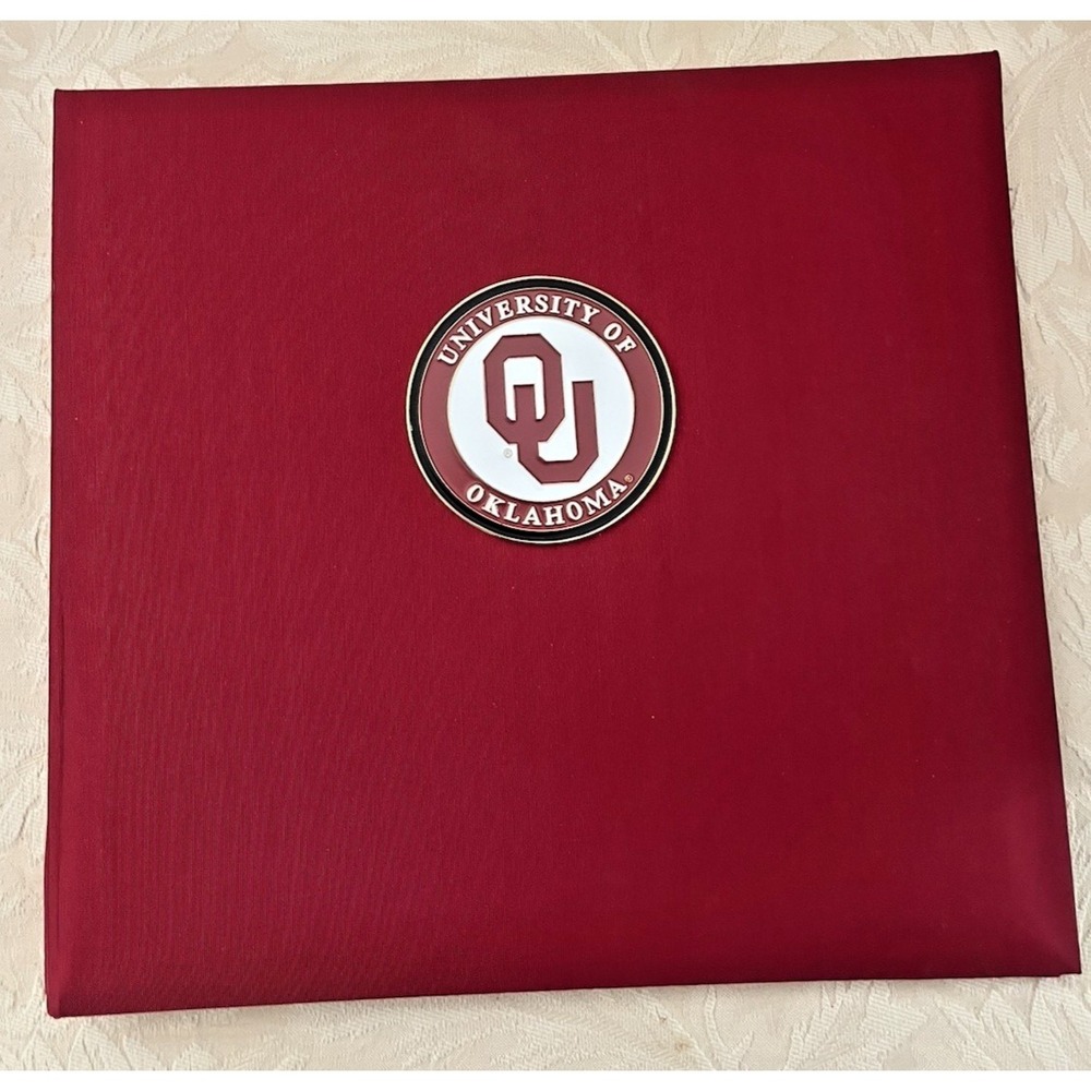 OU Scrapbook Album 12x12 University of Oklahoma Sooners Red